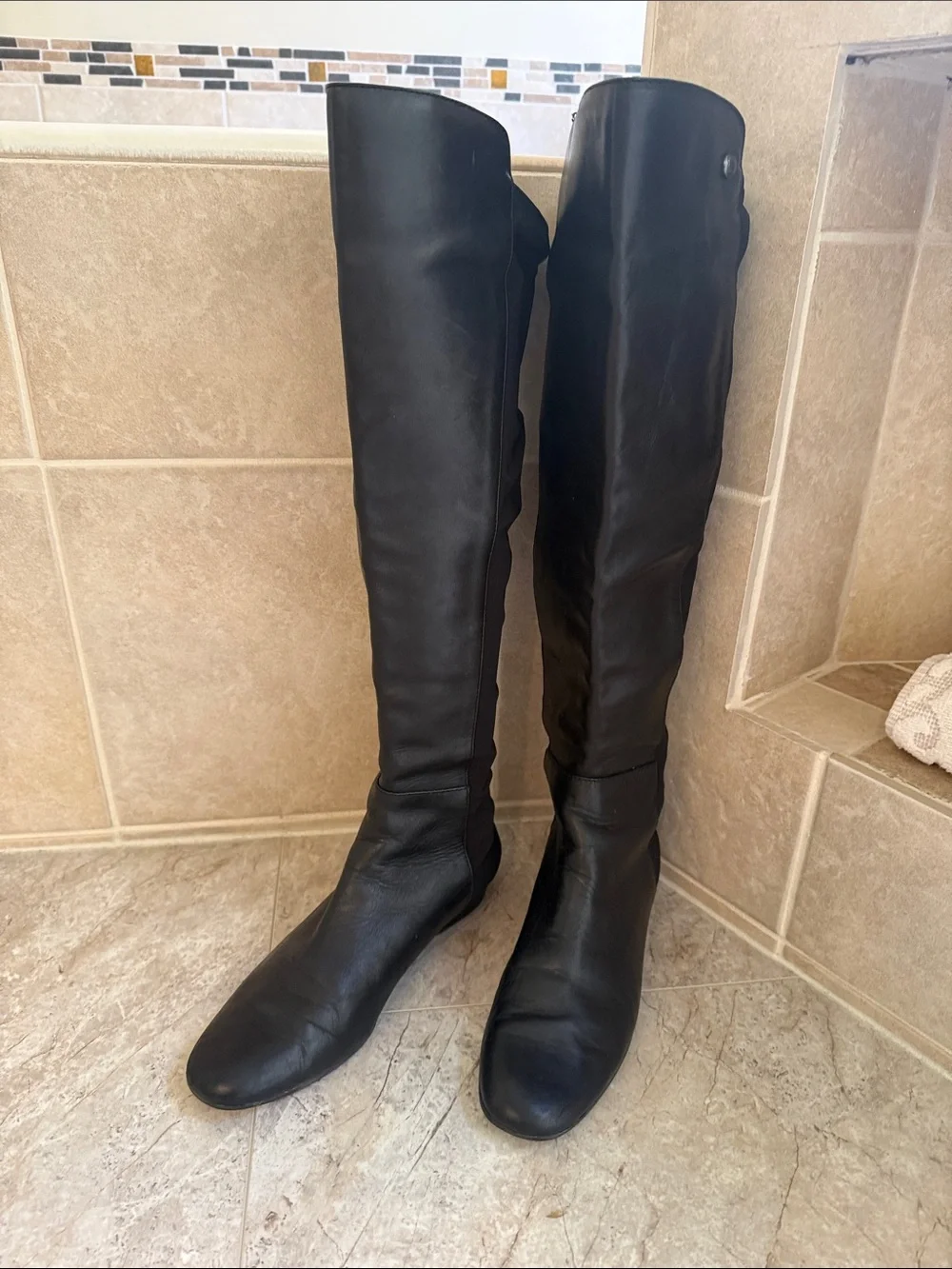 Vince Camuto Karita Over the Knee Black Boots